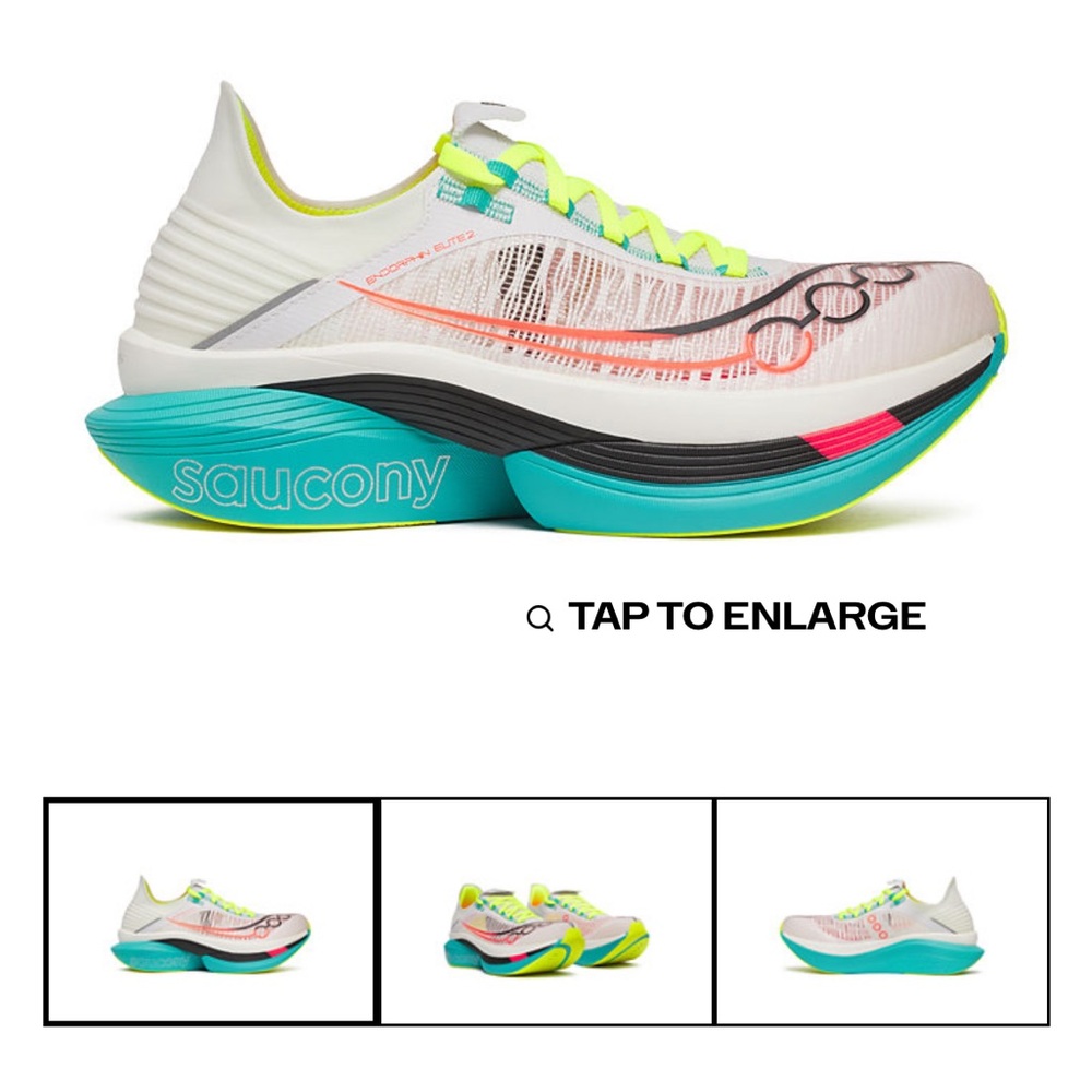 Saucony Women's Athletic Shoes -  worn once. Unisex fit like a 7.5-8 in women